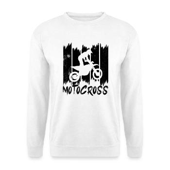 Motocross - Unisex Sweatshirt - white - Front