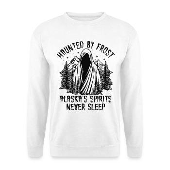 Hooded Frost Spirit of Alaska - Sweat-shirt Unisexe - blanc - Devant