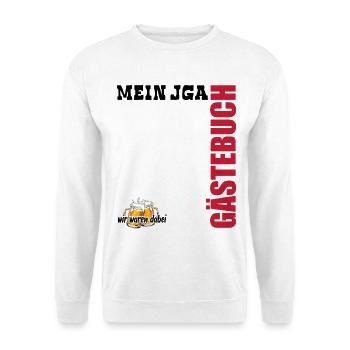 Mon enterrement de vie de garçon - Enterrement de vie de garçon Hommes - Sweat-shirt Unisexe - blanc - Devant