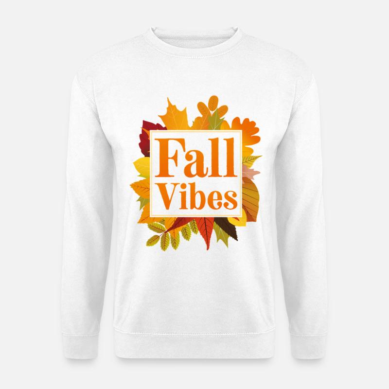 Fall Vibes - Unisex Sweatshirt - white