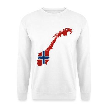 Norvège Vacances Nature Cadeau - Sweat-shirt Unisexe - blanc - Devant