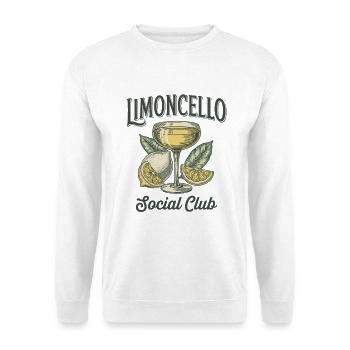 Limoncello Club Vintage - Sweat-shirt Unisexe - blanc - Devant