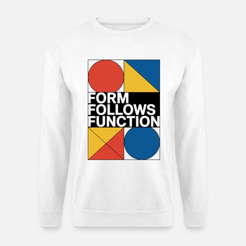 Bauhaus Architecture Architect - Unisex Sweatshirt - white