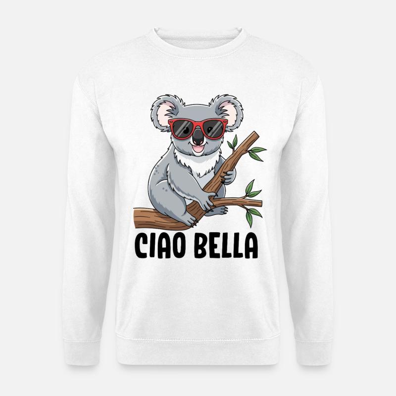 Ciao Bella - Unisex Pullover - Weiß