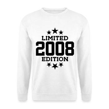 ÉDITION LIMITÉE 2008 18E ANNIVERSAIRE - Sweat-shirt Unisexe - blanc - Devant