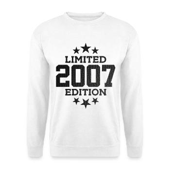 LIMITED EDITION 2007 19TH BIRTHDAY - Unisex Sweatshirt - white - Front