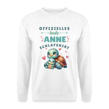 Best Anne - Sea Turtle Mother & Baby - Unisex Sweatshirt - white - Front