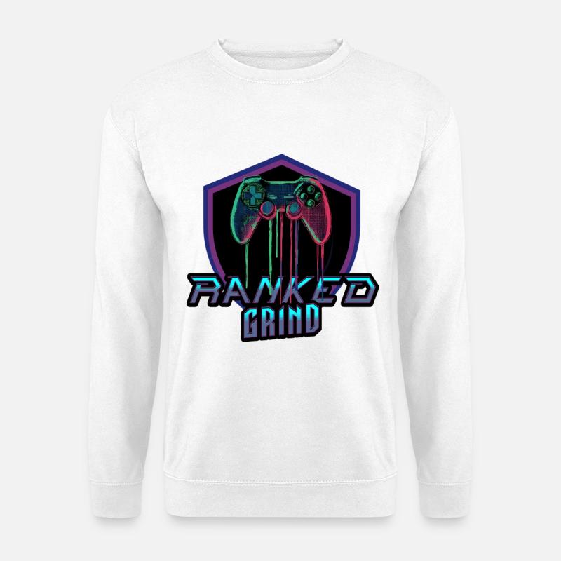 Ranked Grind - Unisex Pullover - Weiß