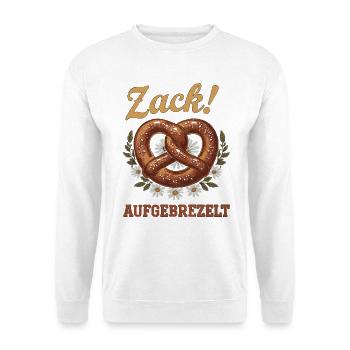 Pretzel Bavaria Dressed Up Pretty Beer Bavarian - Unisex Sweatshirt - white - Front