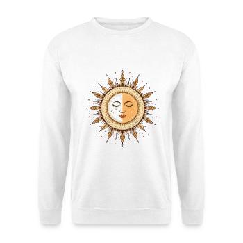 Soleil Bohème - Sweat-shirt Unisexe - blanc - Devant