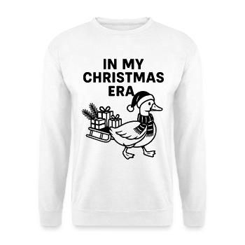 Goose Christmas Era Funny Holiday Design - Unisex Sweatshirt - white - Front