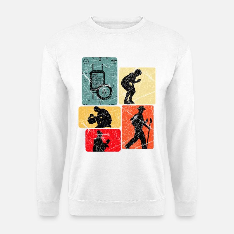 Geocaching - Unisex Pullover - Weiß