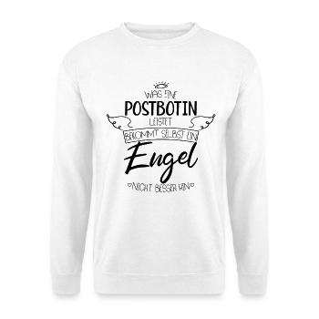Beste Postbotin  - Unisex Pullover - Weiß - Vorne