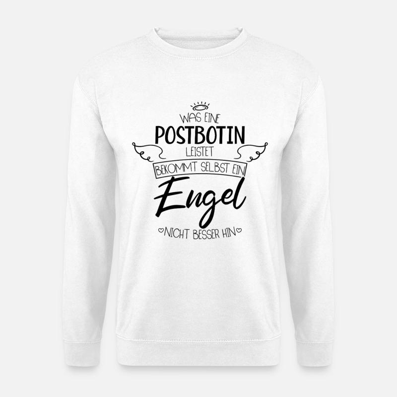 Beste Postbotin  - Unisex Pullover - Weiß