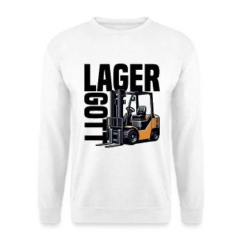 Camp God - Sweat-shirt Unisexe - blanc - Devant