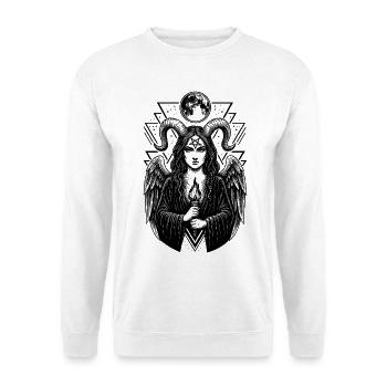 Lilith Witch Dark Magic Demonology Occult - Unisex Sweatshirt - white - Front