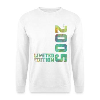 2005 Limited Edition Anniversaire Cadeau Original - Sweat-shirt Unisexe - blanc - Devant