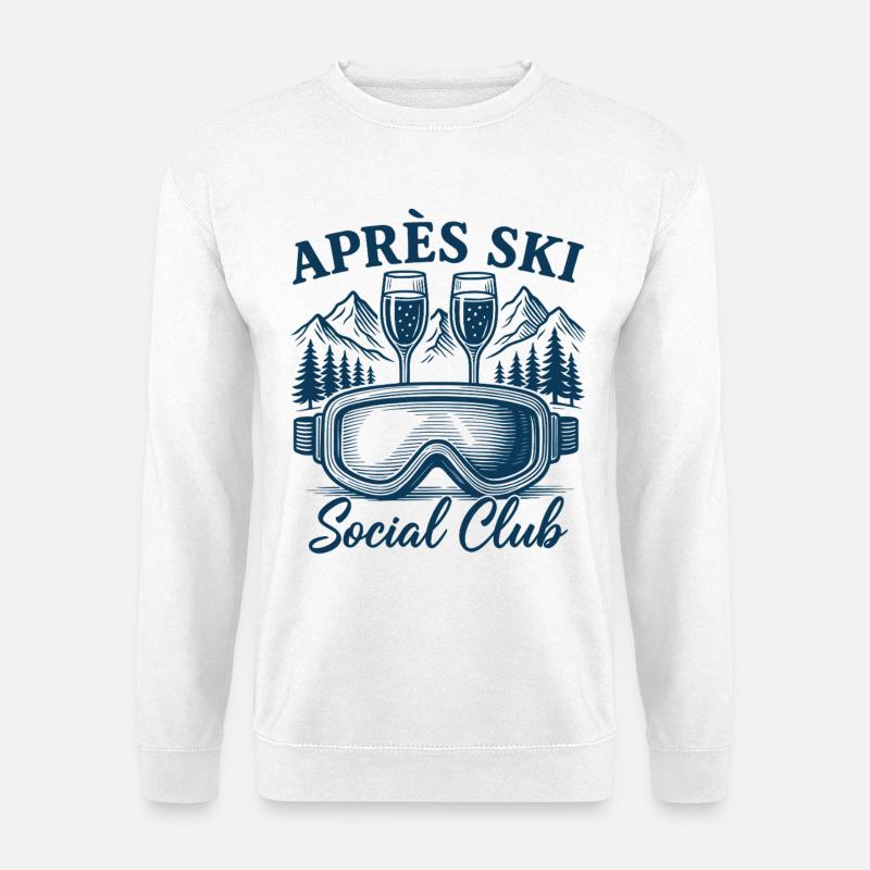 Après Ski Social Club - Unisex Pullover - Weiß