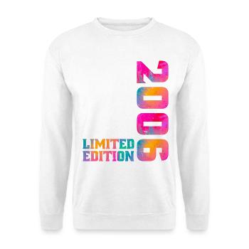 2006 Limited Edition Cadeau d'Anniversaire Fille - Sweat-shirt Unisexe - blanc - Devant