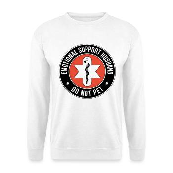Emotional Husband – Don't Touch - Unisex Sweatshirt - white - Front