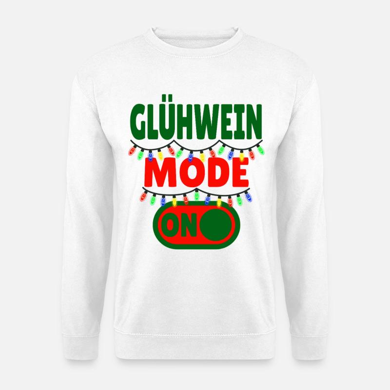 Glühwein Mode ON - Unisex Sweatshirt - white