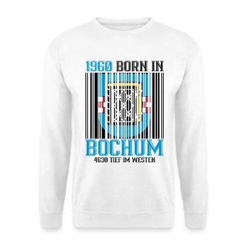 Emblème du Bouclier de Bochum de 1960 - Sweat-shirt Unisexe - blanc - Devant