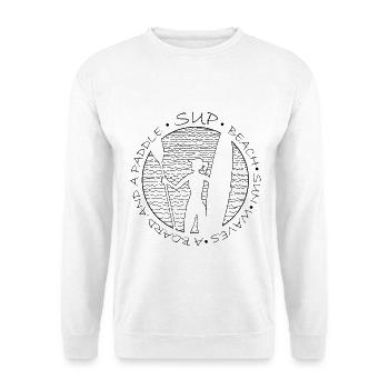 SUP - Unisex Pullover - Weiß - Vorne