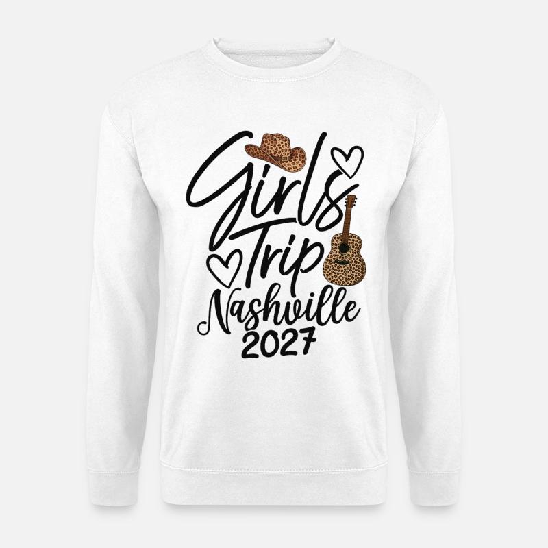 Girls Trip Nashville 2027 - Unisex Pullover - Weiß