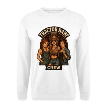 Tractor Babe Crew Women Farmers Pride - Unisex Sweatshirt - white - Front