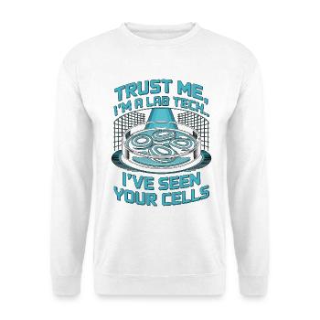 Lab Technician Trust Me I'm A Medical Technologist - Unisex Pullover - Weiß - Vorne