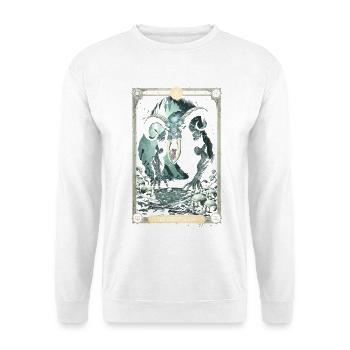 Les créatures mythologiques Grootslang - Sweat-shirt Unisexe - blanc - Devant