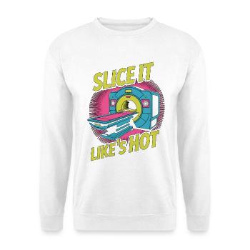 MRI Tech Slice It Like It's Hot Radiographer - Unisex Sweatshirt - white - Front