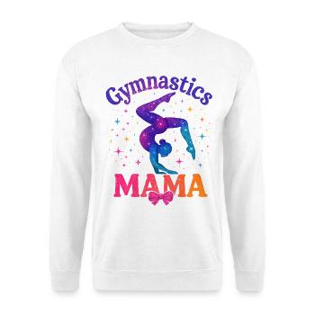 Gymnastics Mom - Unisex Sweatshirt - white - Front