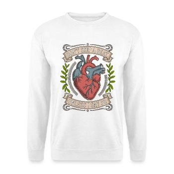 Cardiac Tech Don't Skip A Beat Cath Lab Tech - Unisex Pullover - Weiß - Vorne