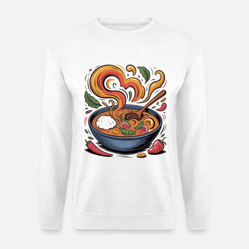 Ramen Heart Magic with Vegetable Scent - Unisex Sweatshirt - white
