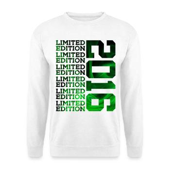 ÉDITION LIMITÉE 2016 10 ANS 10E ANNIVERSAIRE - Sweat-shirt Unisexe - blanc - Devant