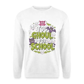 Witchcraft Too Ghoul For School Tarot Reading - Unisex Sweatshirt - white - Front