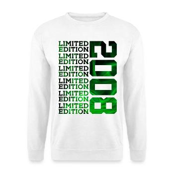ÉDITION LIMITÉE 2008 18 ANS 18 ANS - Sweat-shirt Unisexe - blanc - Devant