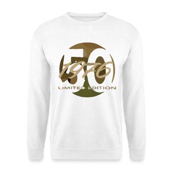 Legendär Seit 1976 Limited Edition Retro Look - Unisex Pullover - Weiß - Vorne