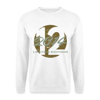 12e anniversaire 2014 cadeau garçons et filles - Sweat-shirt Unisexe - blanc - Devant