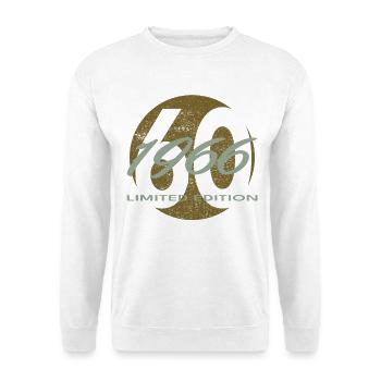60th Birthday 1966 Gift for Men and Women - Unisex Sweatshirt - white - Front