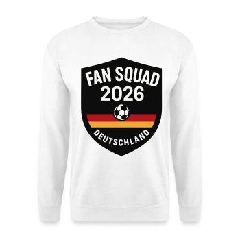 Weltmeister fan squad 2026, deutschland fußball - Unisex Pullover - Weiß - Vorne