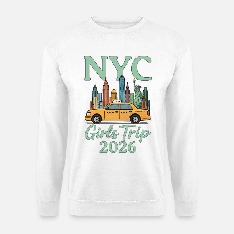 NYC Girls Trip 2026 - Unisex Pullover - Weiß
