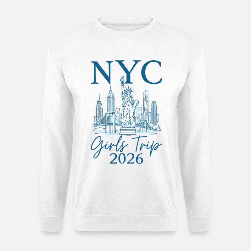 NYC Girls Trip 2026 - Unisex Pullover - Weiß