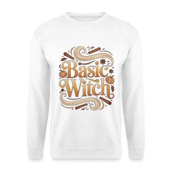 Witchcraft Basic Witch Loves Tarot Reading Wicca - Unisex Sweatshirt - white - Front