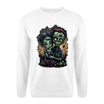 Valentine Zombie Love - Unisex Sweatshirt - white - Front
