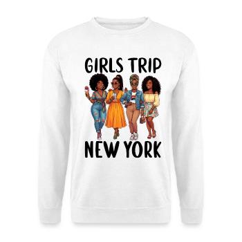 New York Girls Trip - Unisex Sweatshirt - white - Front