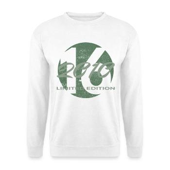16th Birthday 2010 Boys and Girls Gift - Unisex Sweatshirt - white - Front