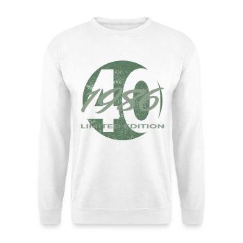 40e anniversaire 1986 cadeau pour hommes et femmes - Sweat-shirt Unisexe - blanc - Devant
