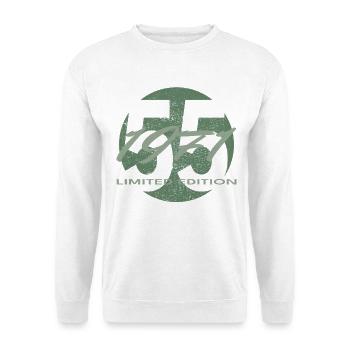 55e anniversaire 1971 cadeau pour hommes et femmes - Sweat-shirt Unisexe - blanc - Devant